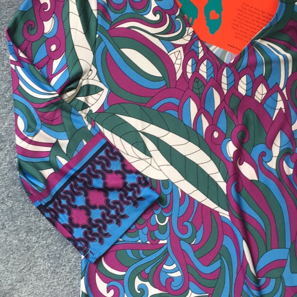 Tracy Negoshian Swirly petals orchid dress 🎊 - Picture 6 of 8